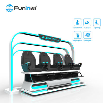 صندلی واقعیت مجازی FuninVR Amusement Equipment Vr Cinema Simulator 9d