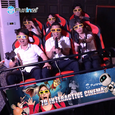 ماشین بازی واقعیت مجازی Hydraulic 8D Theme Park Vr 7D 5D Cinema