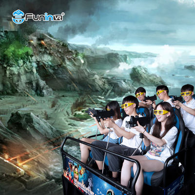 پروژه تجاری تعاملی سینمای 7 بعدی برای قرمز 9 صندلی سینما 7 بعدی برقی