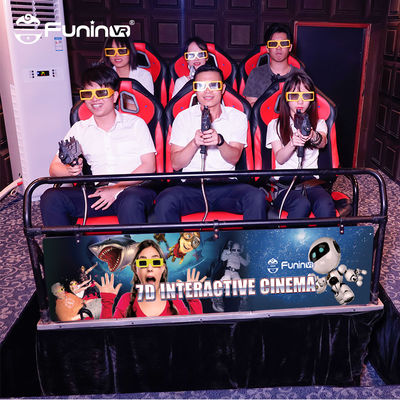 سیستم الکتریکی Arcade 5d Cinema Equipment 7d Simulator Cinema 8 صندلی
