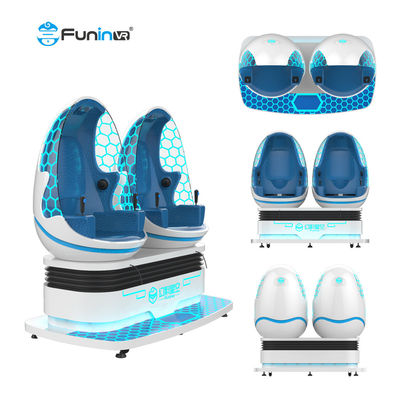 صندلی واقعیت مجازی 2 صندلی 9D VR پارک موضوعی کودکان 550 کیلوگرم