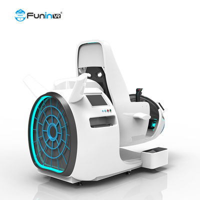 ماشین بازی واقعیت مجازی Flying Flying Simulator Flight Plane VR 1.5 کیلوواتی فایبرگلاس