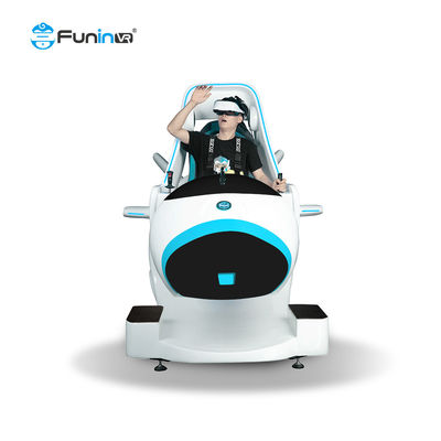 ماشین بازی واقعیت مجازی Flying Flying Simulator Flight Plane VR 1.5 کیلوواتی فایبرگلاس