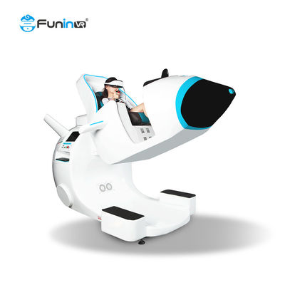 ماشین بازی واقعیت مجازی Flying Flying Simulator Flight Plane VR 1.5 کیلوواتی فایبرگلاس
