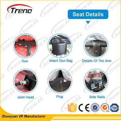 جلوه های ویژه 5D سینما واقعیت مجازی رانندگی شبیه ساز برای پارک تم