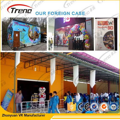 جلوه های ویژه 5D سینما واقعیت مجازی رانندگی شبیه ساز برای پارک تم