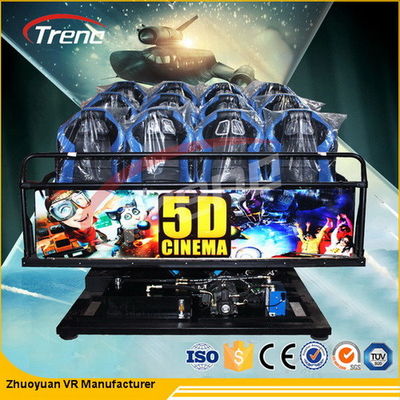 2250 Watt 220 Volt 5D Cinema Equipment , 5D Motion Ride With Surround Sound For Game