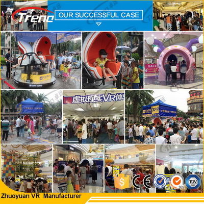 دو پخش کننده سوپرمارکت Full Motion 9D VR Cinemas عملیات عملی بی سیم سینما