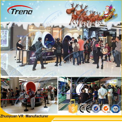 220V واقعیت مجازی دو کار 9D سینمایی تک / سه گانه / دو مسافر CE