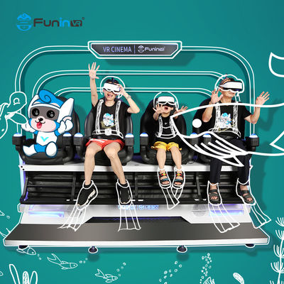 Fiberglass 9D Egg Cinema Chairs Vr Rotating Simulator for Trampoline Park