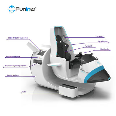پارک ماجراجویی 0.5KW VR شبیه ساز پرواز تصویربرداری 3D
