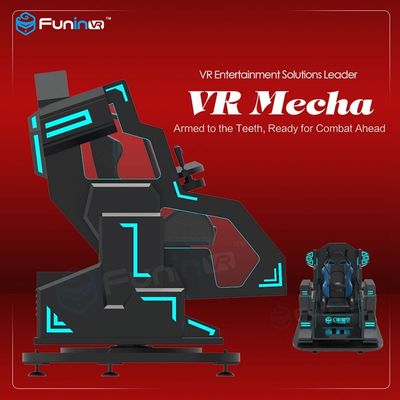 Joystick Control Real Mecha احساس 9D شبیه ساز واقعیت مجازی در پارک بازی