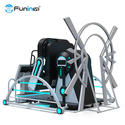 حداکثر ظرفیت 100-500 کیلوگرم ترکیب کامل تکنولوژی و ماجراجویی در پارک تفریحی داینامیک افراطی VR Arcade