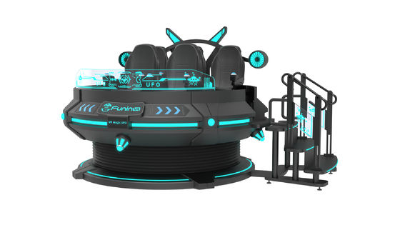 تفریح 55 اینچ صفحه نمایش 9D VR صندلی AC220V 5 صندلی