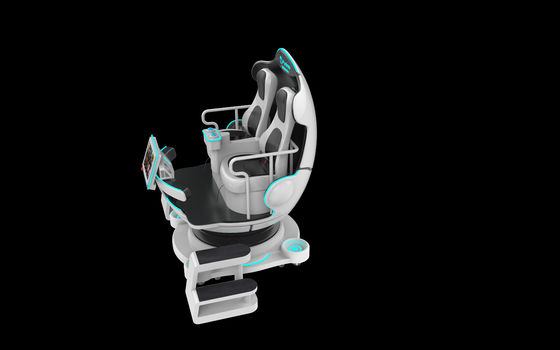 ظرفیت وزن 610 کیلوگرم صندلی VR 9D با تجربه VR غوطه ور و کنترل جویستیک