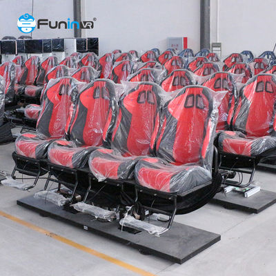 مرکز خرید 5D سینما طراحی مربع سفارشی برای 9-48 صندلی 3 بروز رسانی ماهانه 1 فیلم