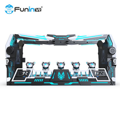 پارک تفریحی واقعیت مجازی با جلوههای جارو کردن پا و صفحه نمایش سهبعدی