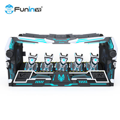 پارک تفریحی واقعیت مجازی با جلوه‌های جارو کردن پا و صفحه نمایش سه‌بعدی