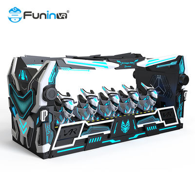 پارک تفریحی واقعیت مجازی با جلوههای جارو کردن پا و صفحه نمایش سهبعدی