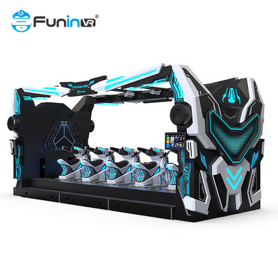 پارک تفریحی واقعیت مجازی با جلوههای جارو کردن پا و صفحه نمایش سهبعدی