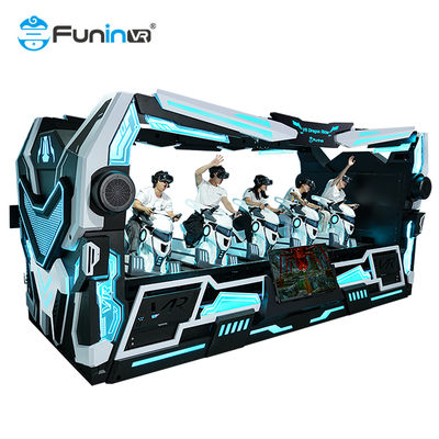 6180*2695*2825mm سینمای واقعیت مجازی 9D با جلوه های نورپردازی پویا جلوه های بصری با وضوح بالا