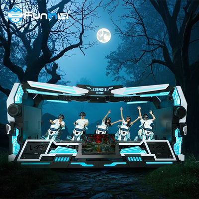 6180*2695*2825mm سینمای واقعیت مجازی 9D با جلوه های نورپردازی پویا جلوه های بصری با وضوح بالا