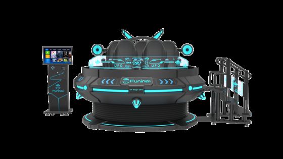 کسب و کار سرگرمی خود را با 6 صندلی 9D VR VR سینما ولتاژ 220V / 2.4KW و کامپیوتر I5 1650 8G 240G ارتقا دهید