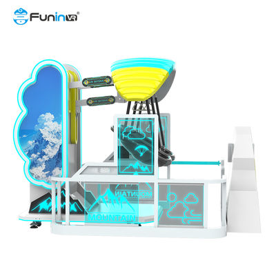 شبیه ساز بازی های واقعیت مجازی آبی برای کودکان با ویژگی های نگهداری کم طراحی شده که ترکیبی از محتوای آموزشی سرگرم کننده و بازی ایمن است