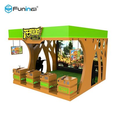 1000W 9D مجازی واقعیت شبیه ساز / 2D 3D تفنگ تفنگ تیراندازی بازی ماشین