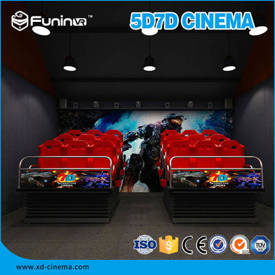 شبیه ساز 7d سینما 70 PCS 5D فیلم سرگرمی پارک تفنگ تیراندازی