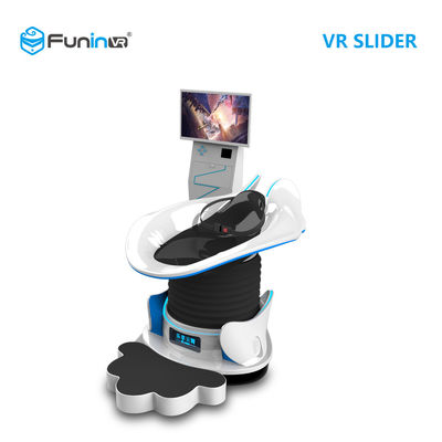 دوچرخه سواری بازی VR Slide / VR ماشین تیراندازی با دو کابین تخم مرغ