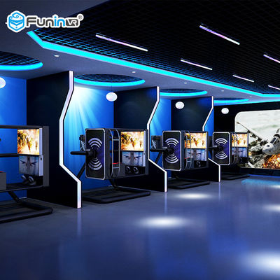 9D VR Cockpit Flight Simulator VR Theme Park / تجهیزات واقعیت مجازی