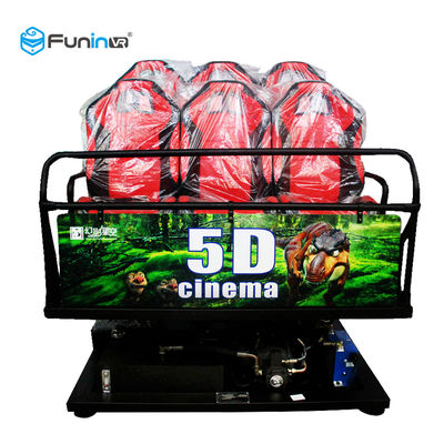 5D 7D سینما 9D VR شبیه ساز Funin 6-12 صندلی 3DM شیشه آلومینیوم آلومینیوم صفحه نمایش فلزی