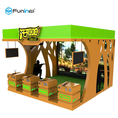 تفنگ تفنگ بازی 9D مجازی واقعیت شبیه ساز 220V VR انتشار تجهیزات بازی