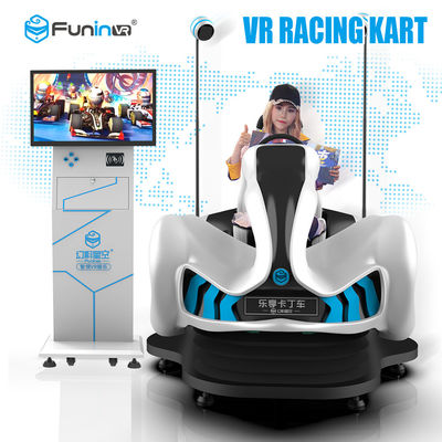 9D VR مسابقه ای بازی Karting خودرو واقعیت مجازی تجهیزات 220V 2.0 سیستم صوتی