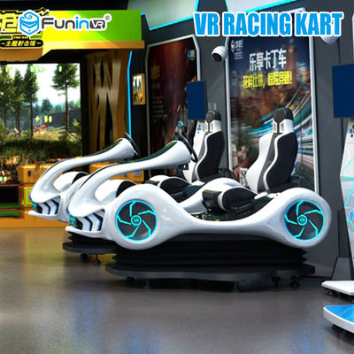 بازی های مسابقه Karting Car محصولات جدید Virtual Reality Equipment 220V 2.0 سیستم صوتی 9D VR