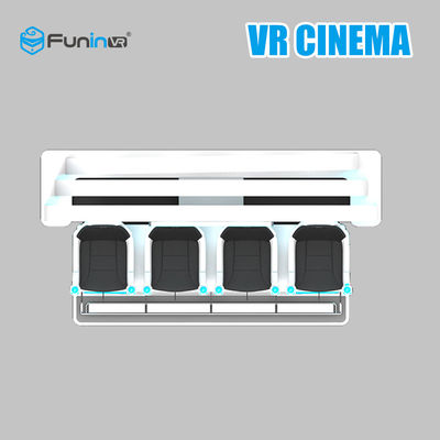 Deepoon E3 عینک 9D شبیه ساز واقعیت واقعی اندازه 3250 * 1710 * 2280mm