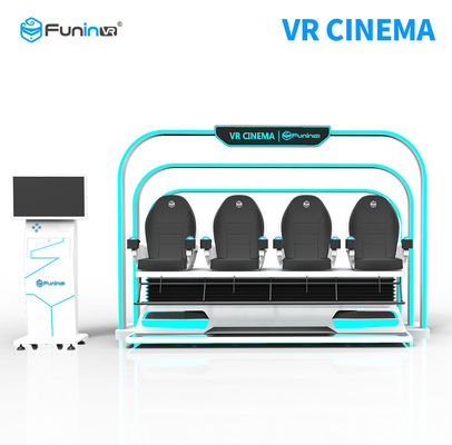 Deepoon E3 عینک 9D شبیه ساز واقعیت واقعی اندازه 3250 * 1710 * 2280mm