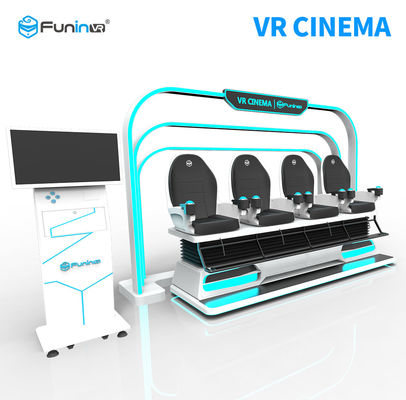 Deepoon E3 عینک 9D شبیه ساز واقعیت واقعی اندازه 3250 * 1710 * 2280mm