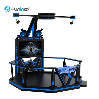 220V VR Space Walking Platform Game Machine 1 Player آبی با سیاه