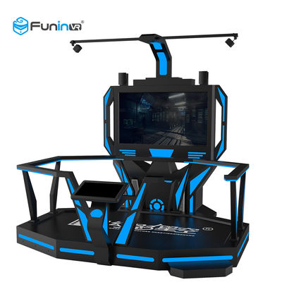 220V VR Space Walking Platform Game Machine 1 Player آبی با سیاه