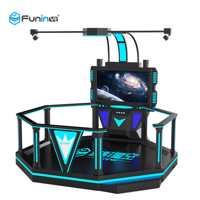 220V VR Space Walking Platform Game Machine 1 Player آبی با سیاه
