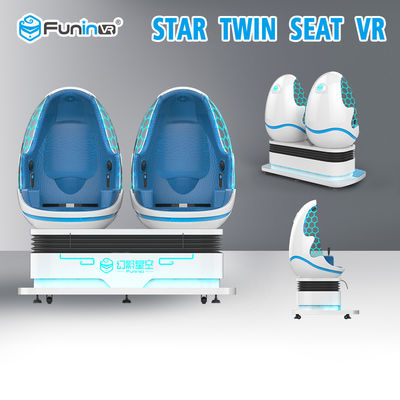 تعاملی 9D واقعیت مجازی Simulator Twin Seat For Park سرگرمی