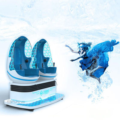 سکوی برقی Crank Platform 9D Simulator واقعیت مجازی 4.5KW Twin Seat