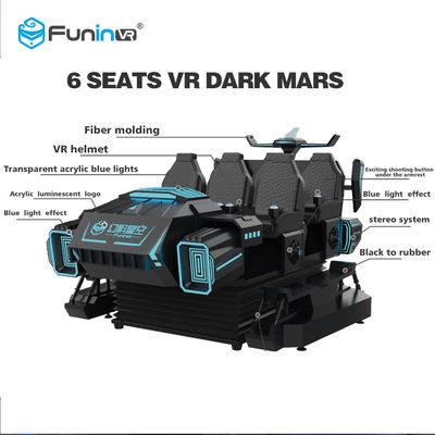 ورق های لوکس Metal Material 9D Vr Cinema / Vr Gaming Equipment 220V