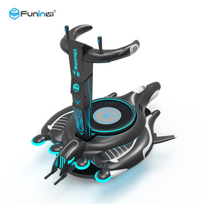 فضای داخلی سرگرمی 9D شبیه ساز واقعیت مجازی سکه با رنگ سیاه