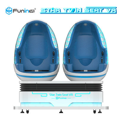 شبیه ساز حرکت ISO9001 1 Seat 9D VR Egg Cinema 360 برای 4+ سال
