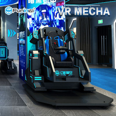 VR Mecha Games 9D واقعیت مجازی شبیه ساز 700w قدرت 1610 * 1940 * 1780mm اندازه