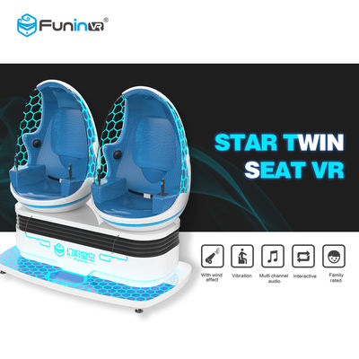 تجربه شبیه ساز پویا 360 درجه تعاملی VR Egg Cinema / 9D VR Simulator