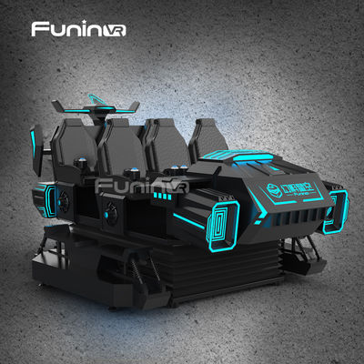 Amusement Ride 9D VR Game Simulator Electric Motion Cinema 6 صندلی